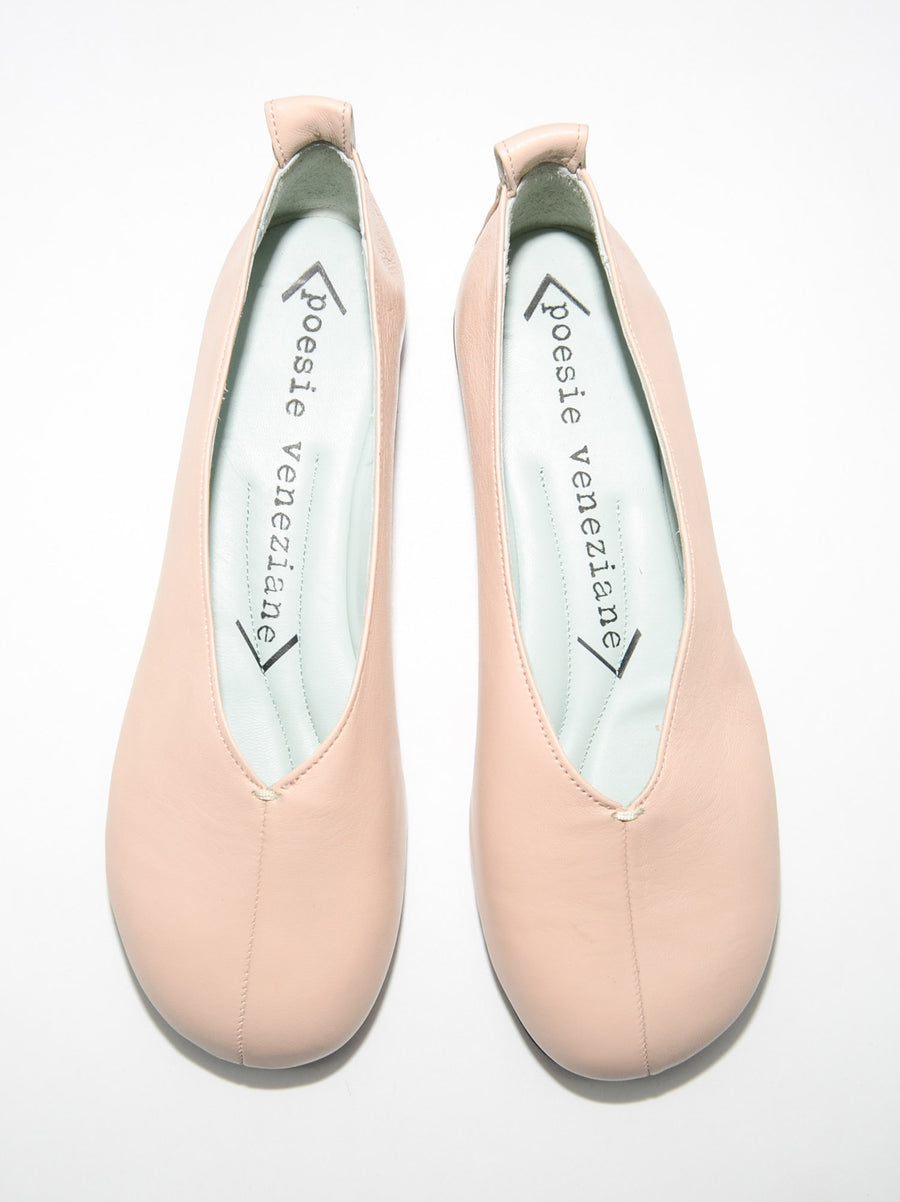 PRCJ1 LEATHER BALLERINAS