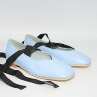 PRKG3 LEATHER BALLERINAS