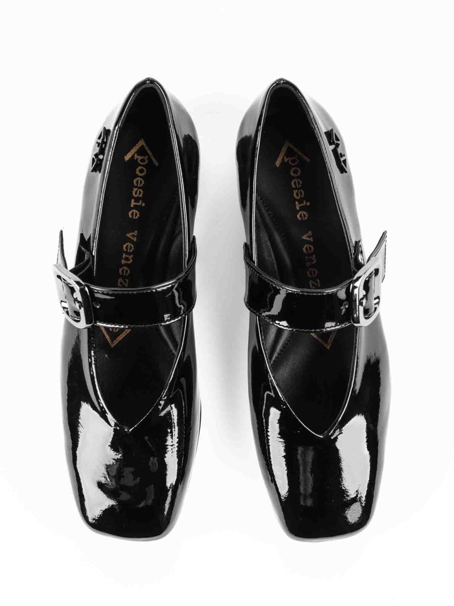 PRKG6 PATENT LEATHER BALLERINAS