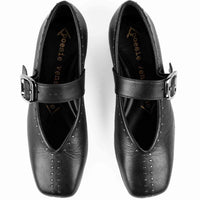 PRKG7 LEATHER BALLERINAS