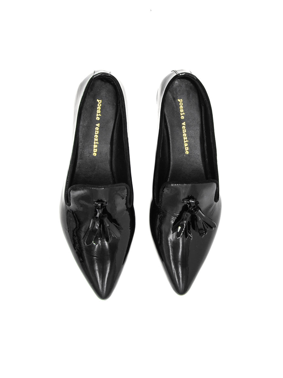 RLI139 PATENT LEATHER LOAFERS