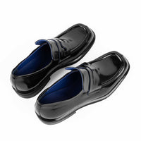 TOP24 BRUSHED LEATHER LOAFERS