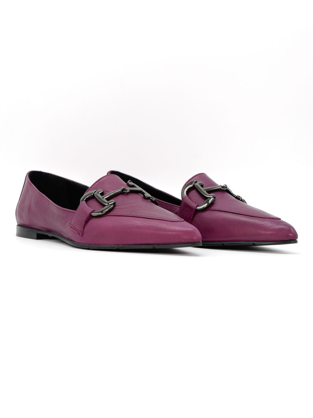 DF40 LEATHER LOAFERS