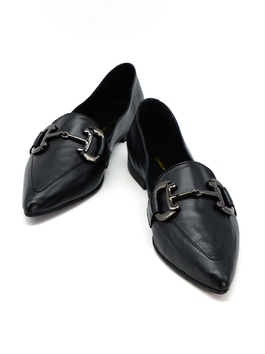 DF40 LEATHER LOAFERS