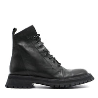J0275QN LEATHER LACE-UP ANKLE BOOTS