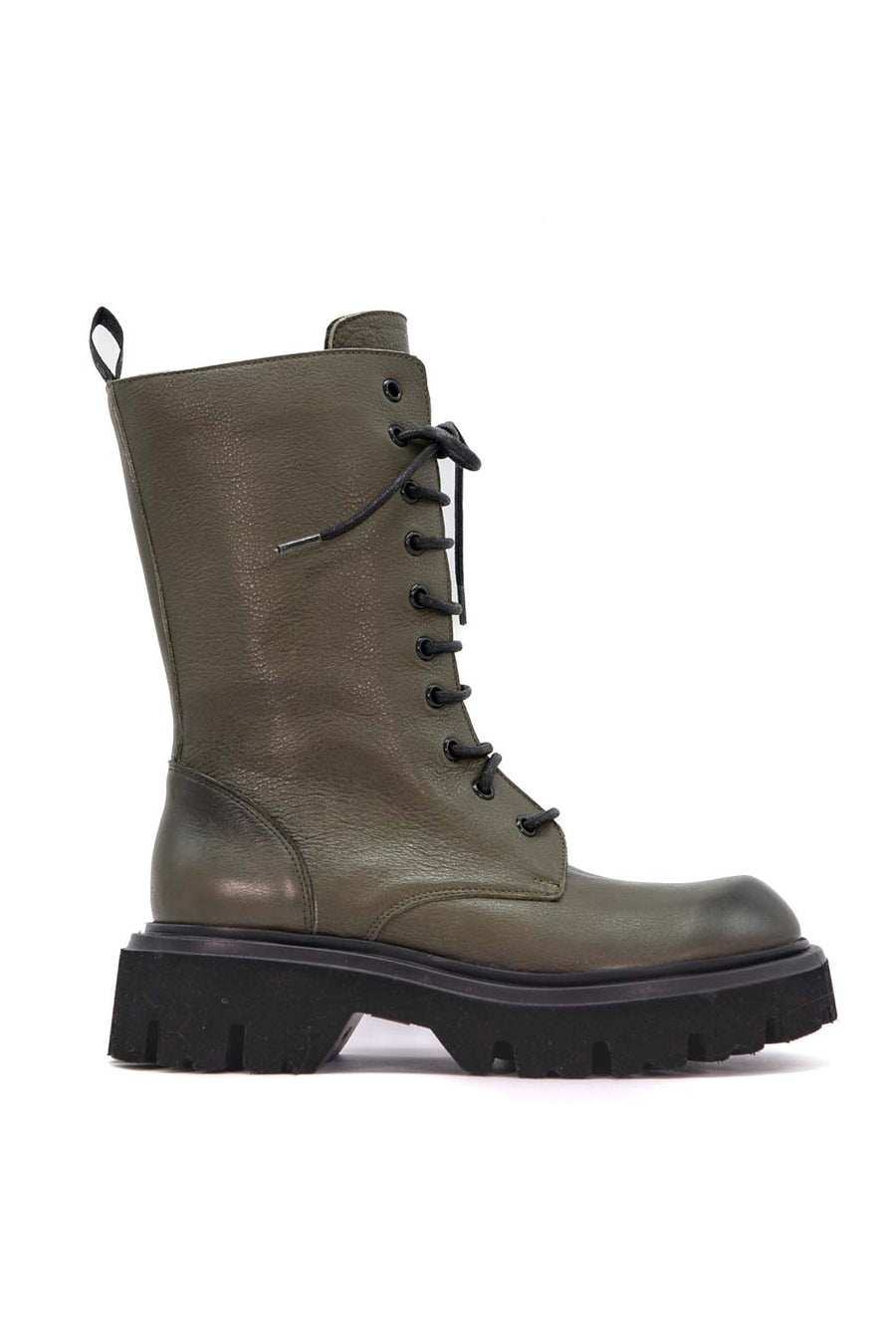 JMN10N LEATHER LACE-UP COMBAT BOOTS