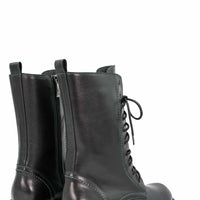 JMN10N LEATHER LACE-UP COMBAT BOOTS