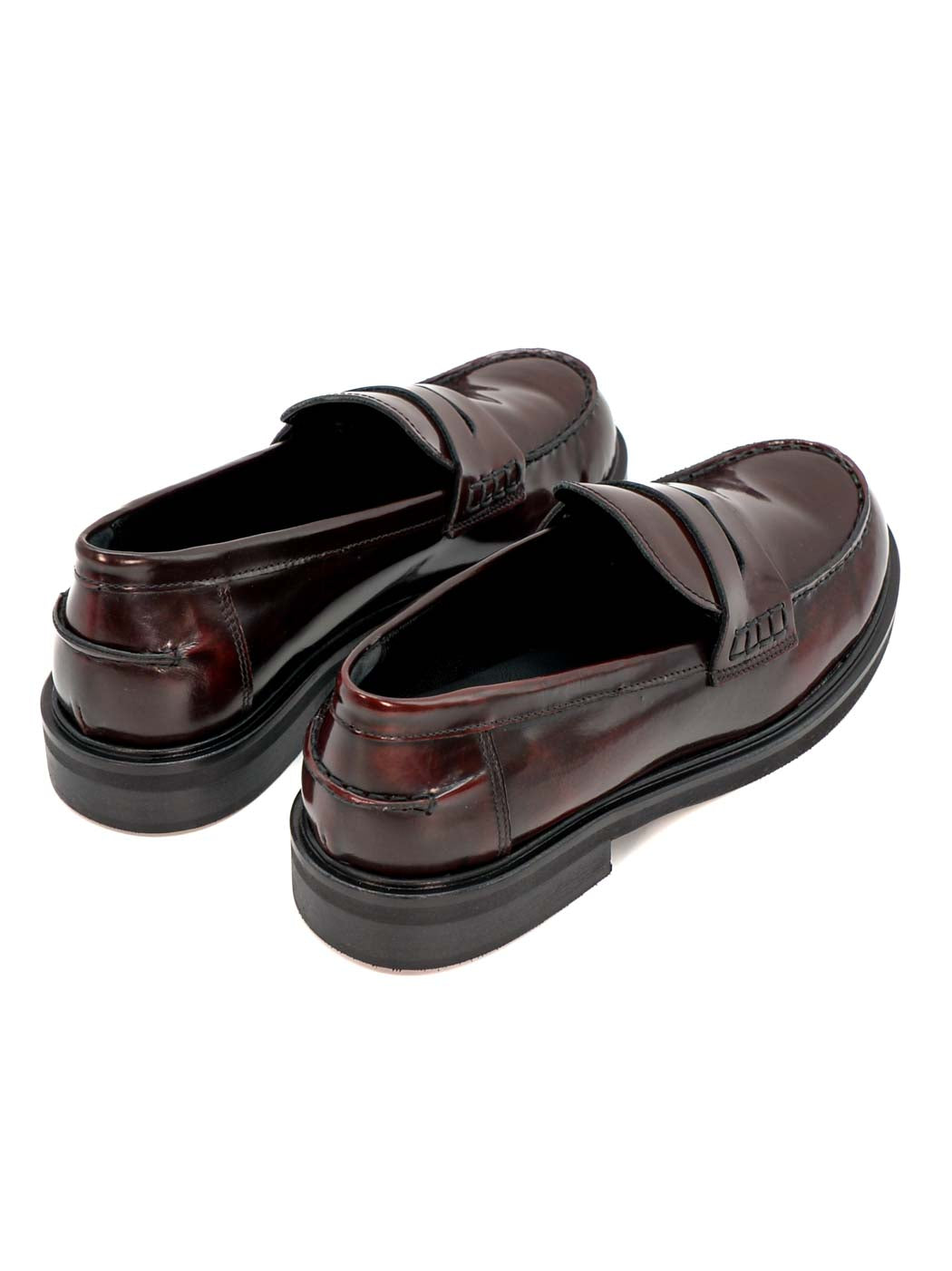 JPG30Q BRUSHED LEATHER LOAFERS