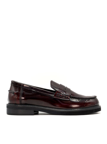 JPG30Q BRUSHED LEATHER LOAFERS