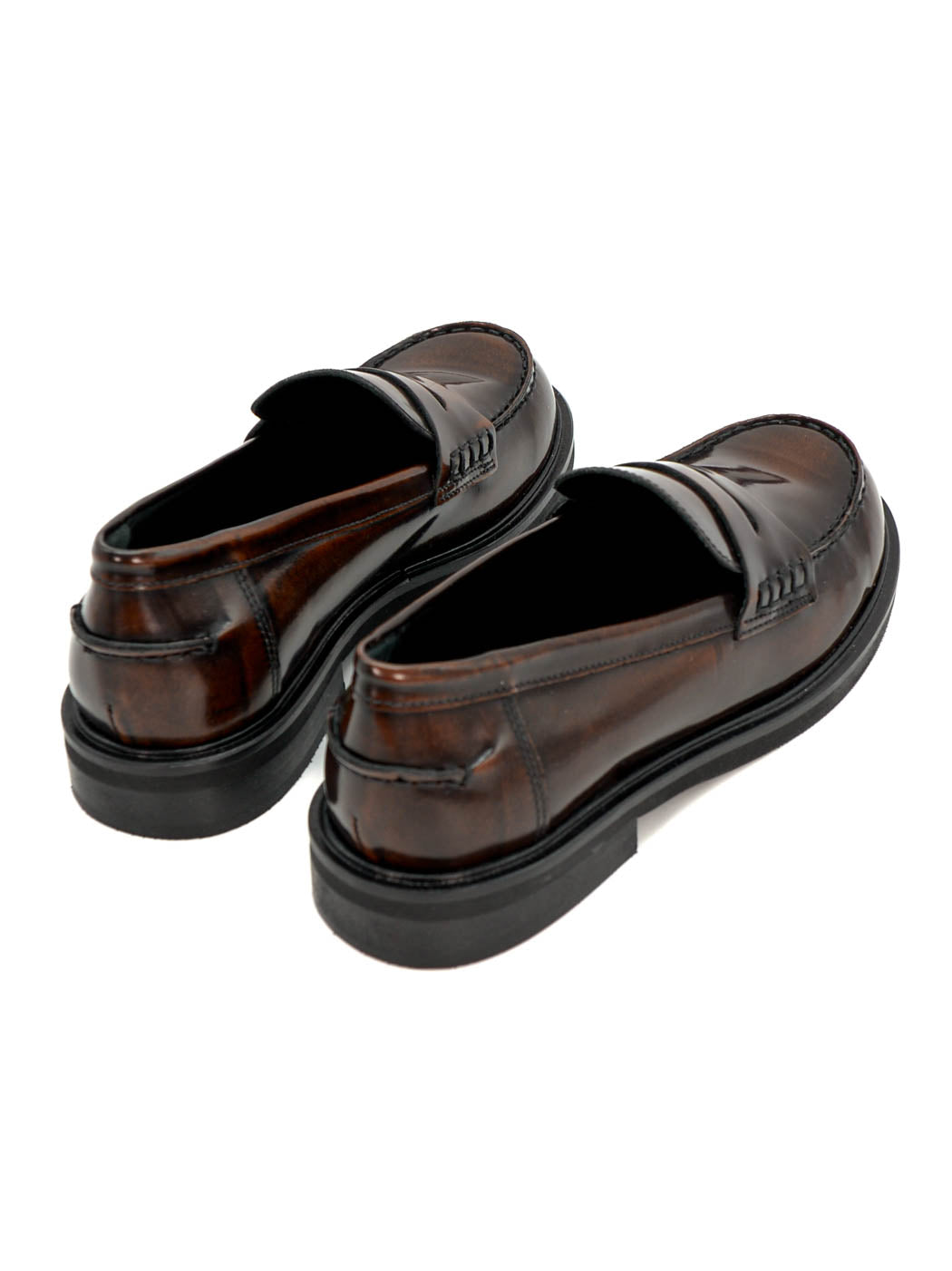 JPG30Q BRUSHED LEATHER LOAFERS