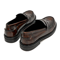 JPG30Q BRUSHED LEATHER LOAFERS