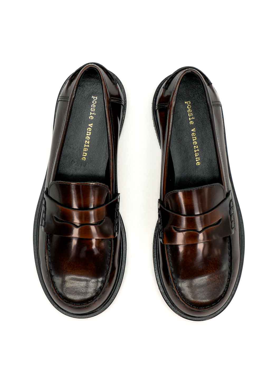 JPG30Q BRUSHED LEATHER LOAFERS