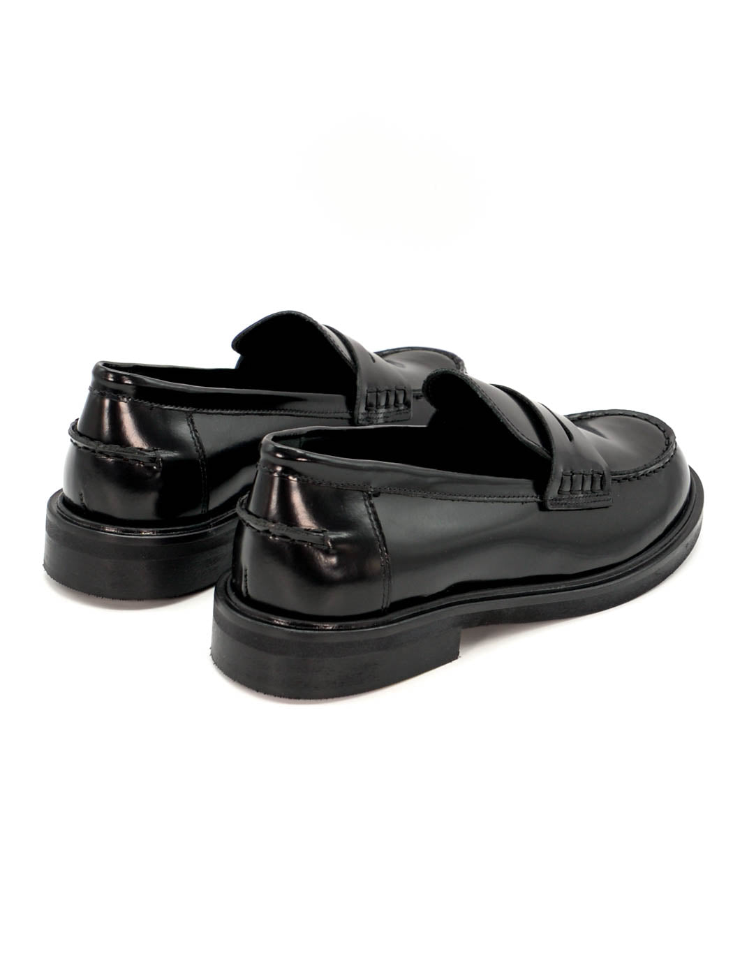 JPG30Q BRUSHED LEATHER LOAFERS