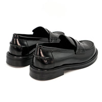 JPG30Q BRUSHED LEATHER LOAFERS