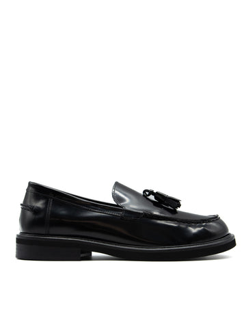 JPG32Q BRUSHED LEATHER LOAFERS