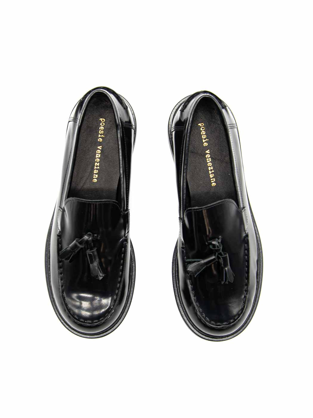 JPG32Q BRUSHED LEATHER LOAFERS