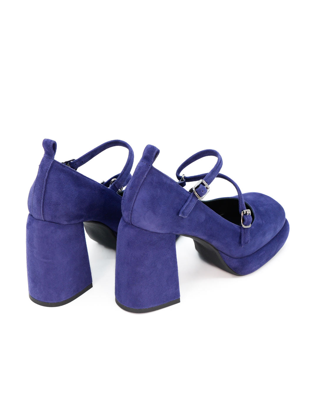 MCA24 SUEDE PLATFORM PUMPS