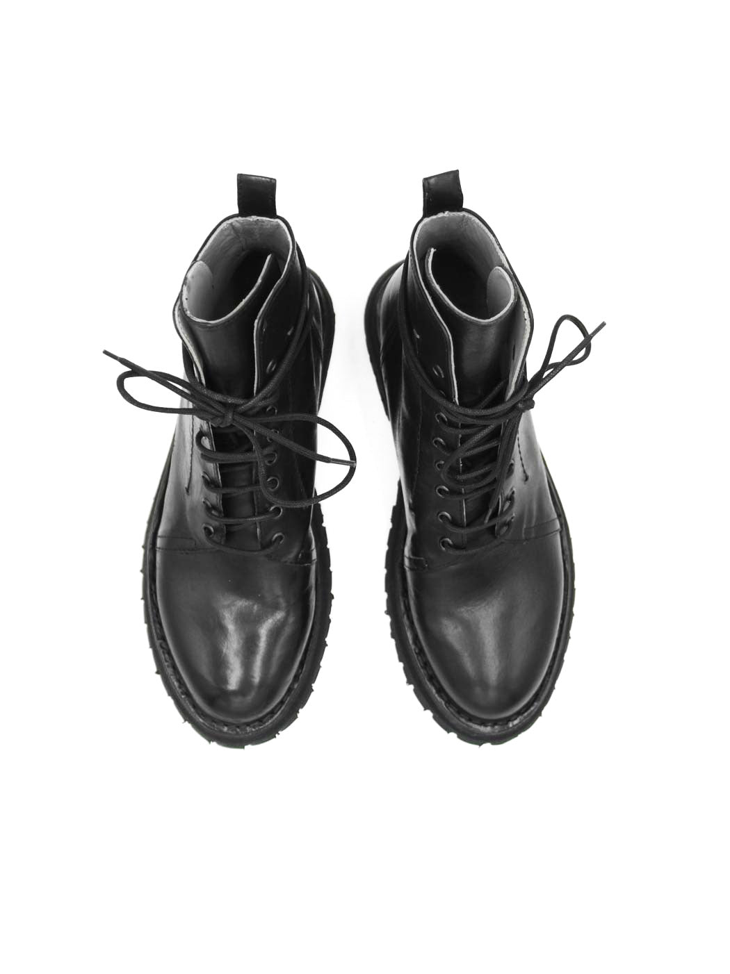J0275U LEATHER LACE-UP ANKLE BOOTS