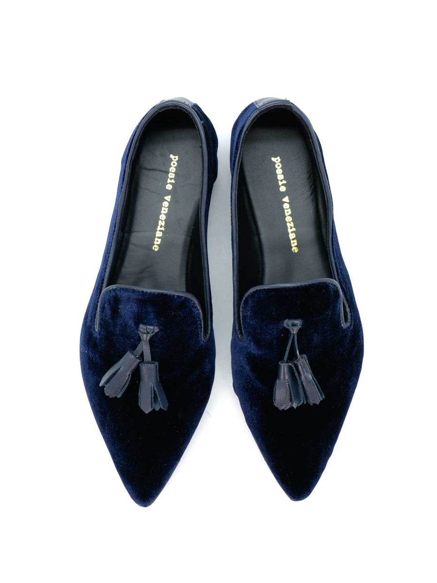 RLI139 VELVET LOAFERS