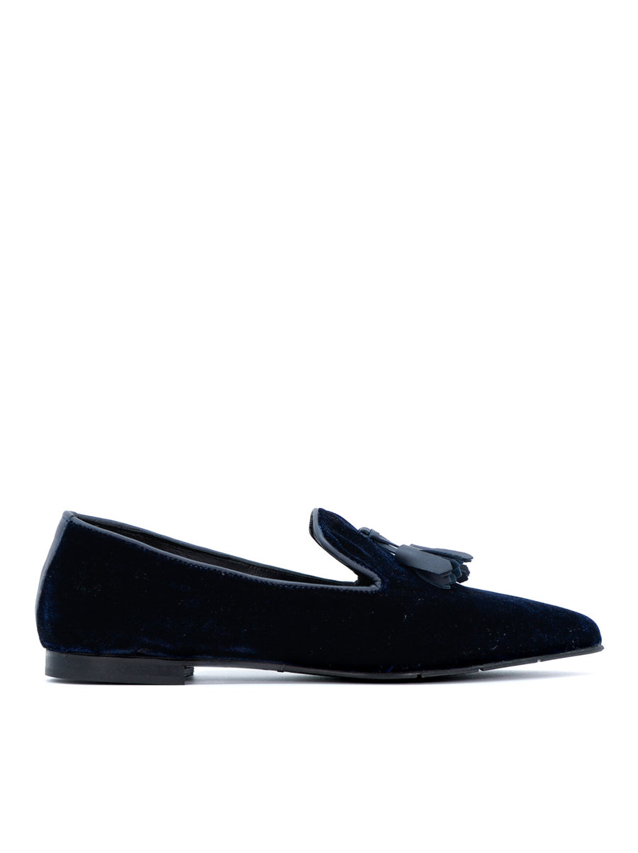 RLI139 VELVET LOAFERS