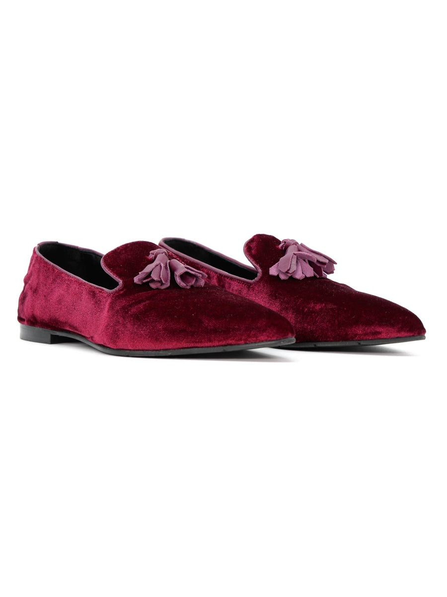 RLI139 VELVET LOAFERS