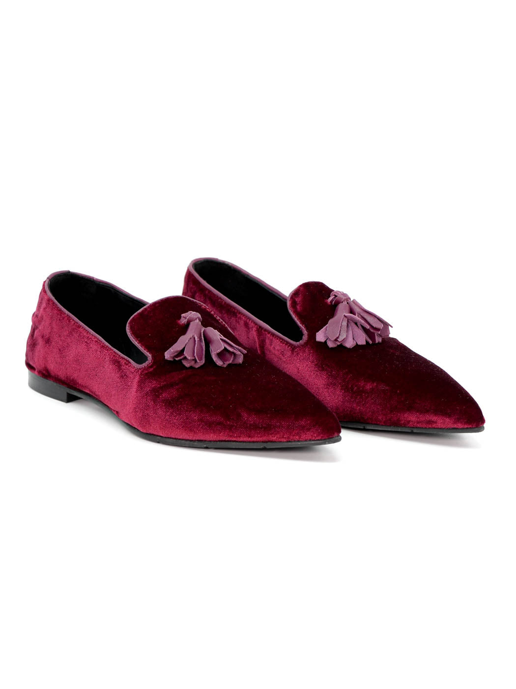 RLI139 VELVET LOAFERS