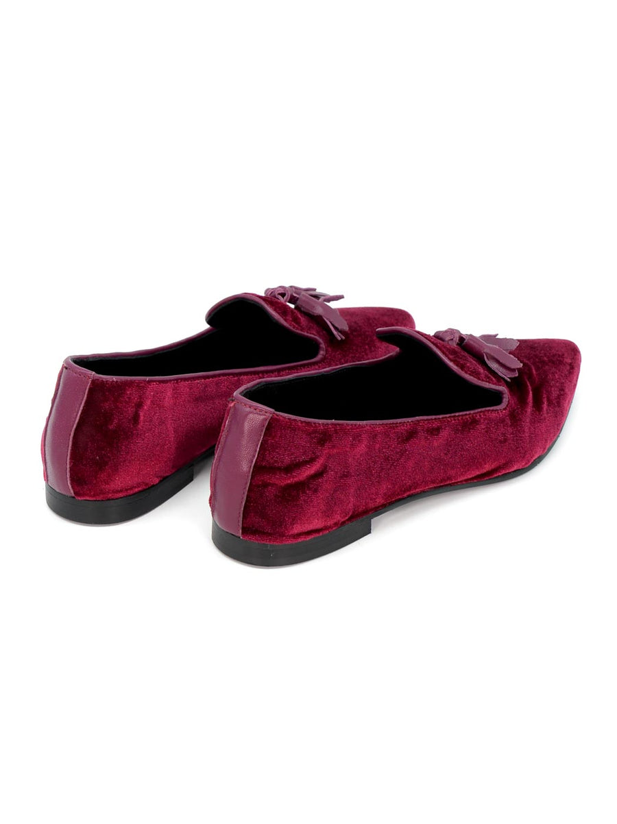 RLI139 VELVET LOAFERS