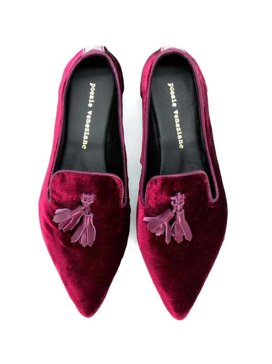 RLI139 VELVET LOAFERS