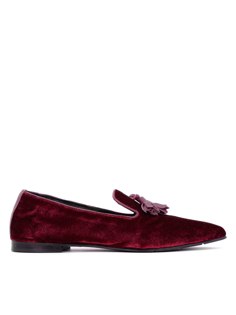 RLI139 VELVET LOAFERS