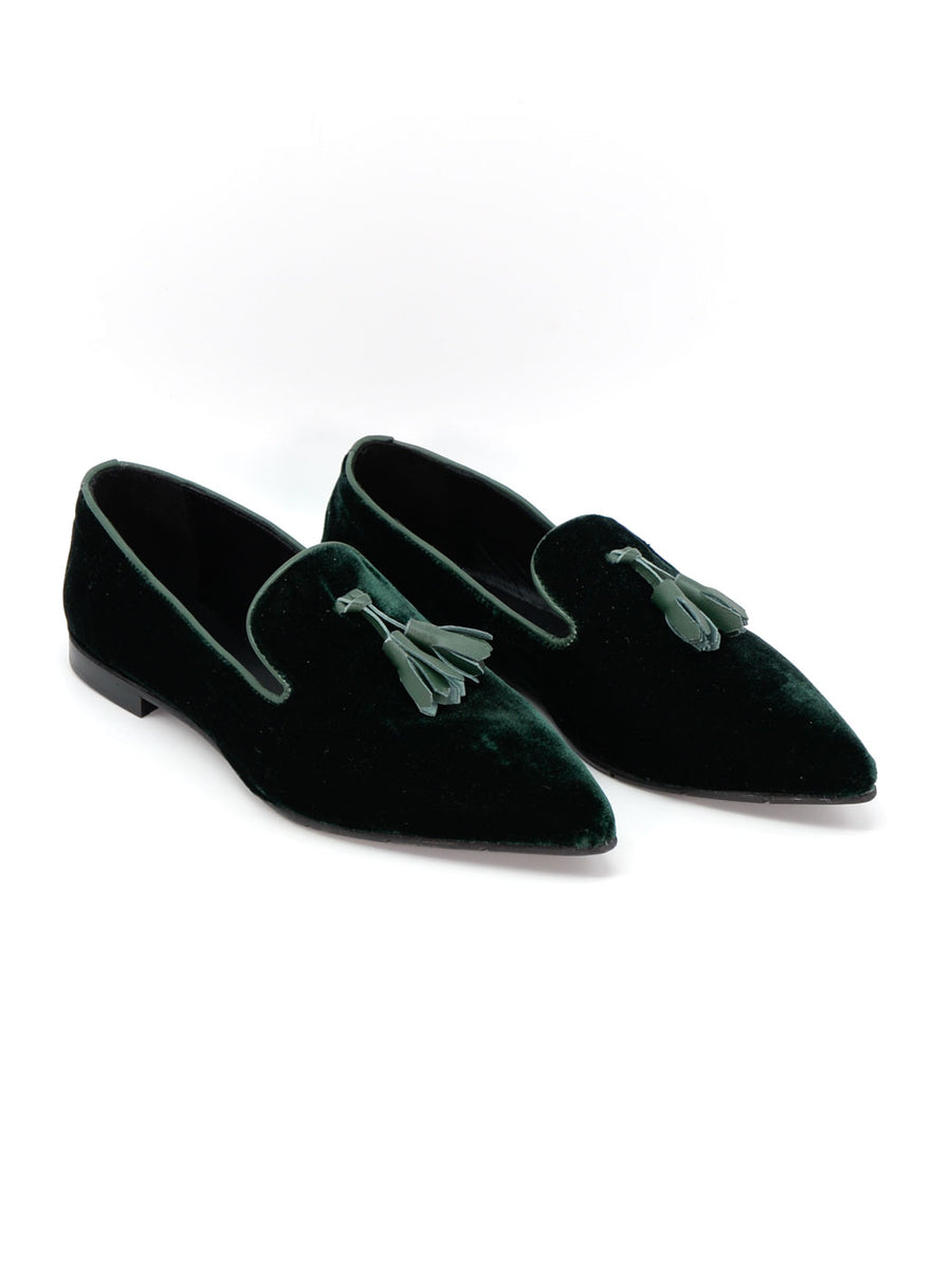 RLI139 VELVET LOAFERS