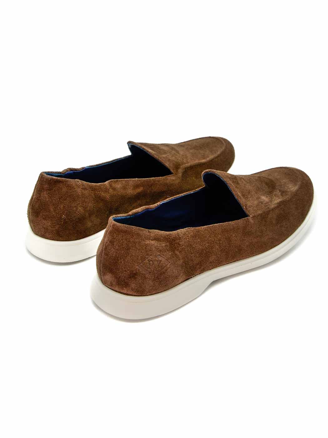 VLP1U CRUST LEATHER LOAFERS