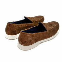 VLP1U CRUST LEATHER LOAFERS